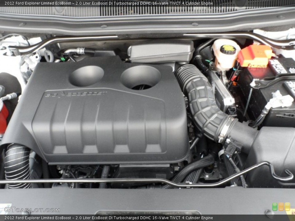 2.0 Liter EcoBoost DI Turbocharged DOHC 16-Valve TiVCT 4 Cylinder Engine for the 2012 Ford Explorer #57726143
