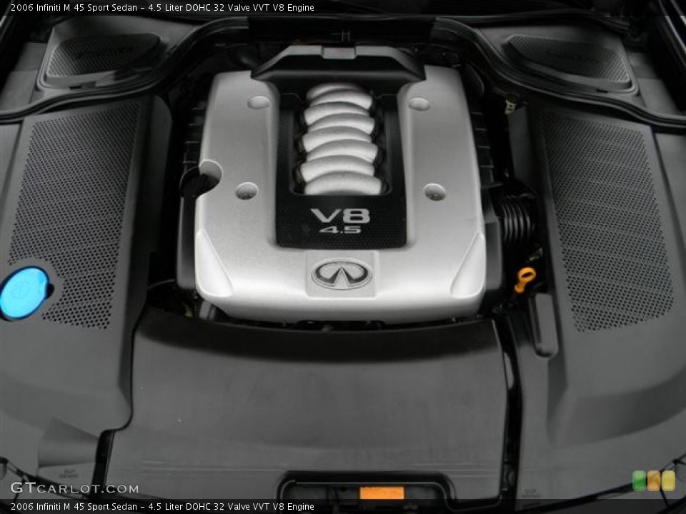 4.5 Liter DOHC 32 Valve VVT V8 Engine for the 2006 Infiniti M #57726206