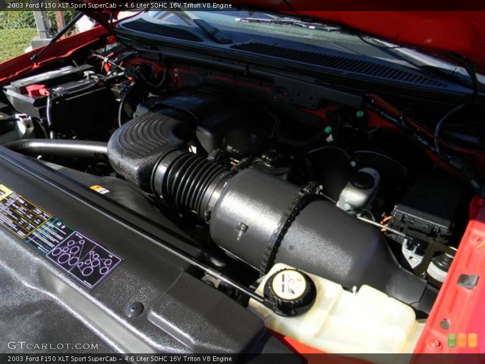 4.6 Liter SOHC 16V Triton V8 Engine for the 2003 Ford F150 #57728009
