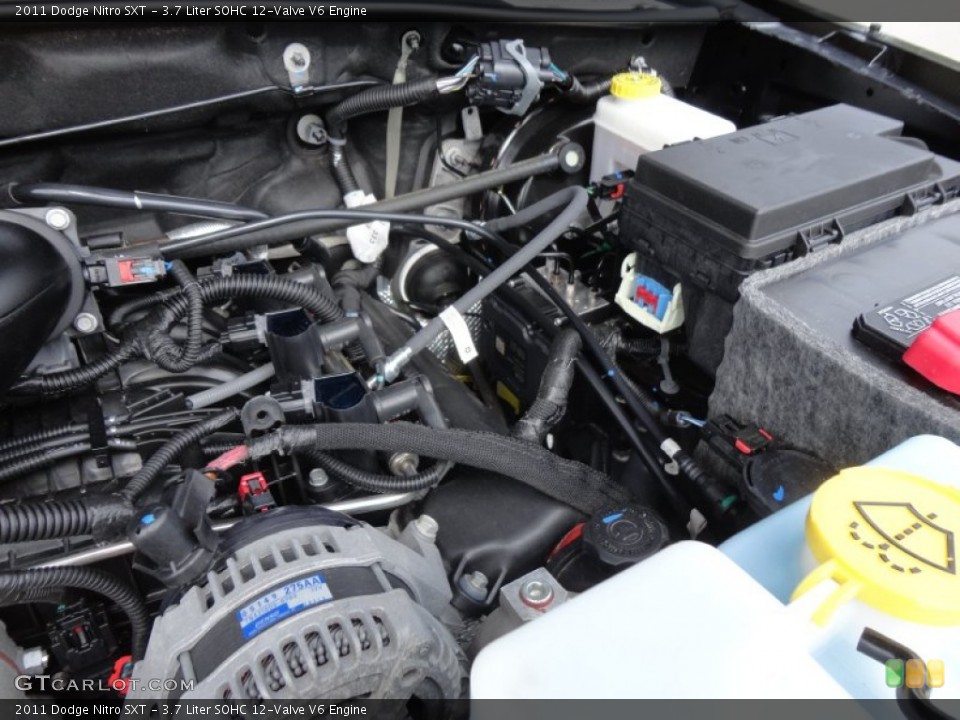 3.7 Liter SOHC 12-Valve V6 Engine for the 2011 Dodge Nitro #57750728