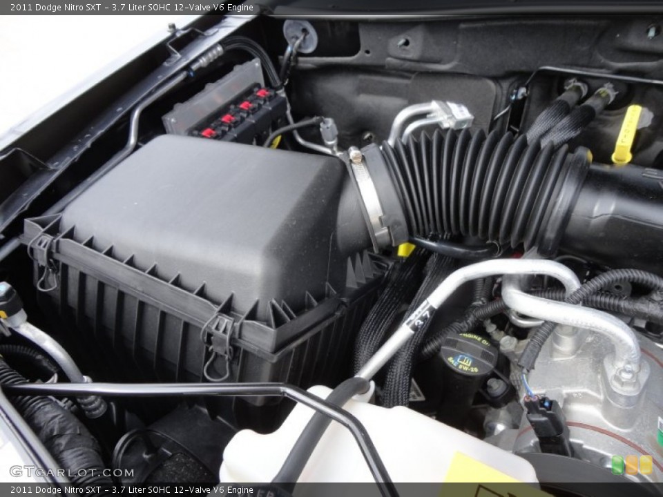 3.7 Liter SOHC 12-Valve V6 Engine for the 2011 Dodge Nitro #57750737