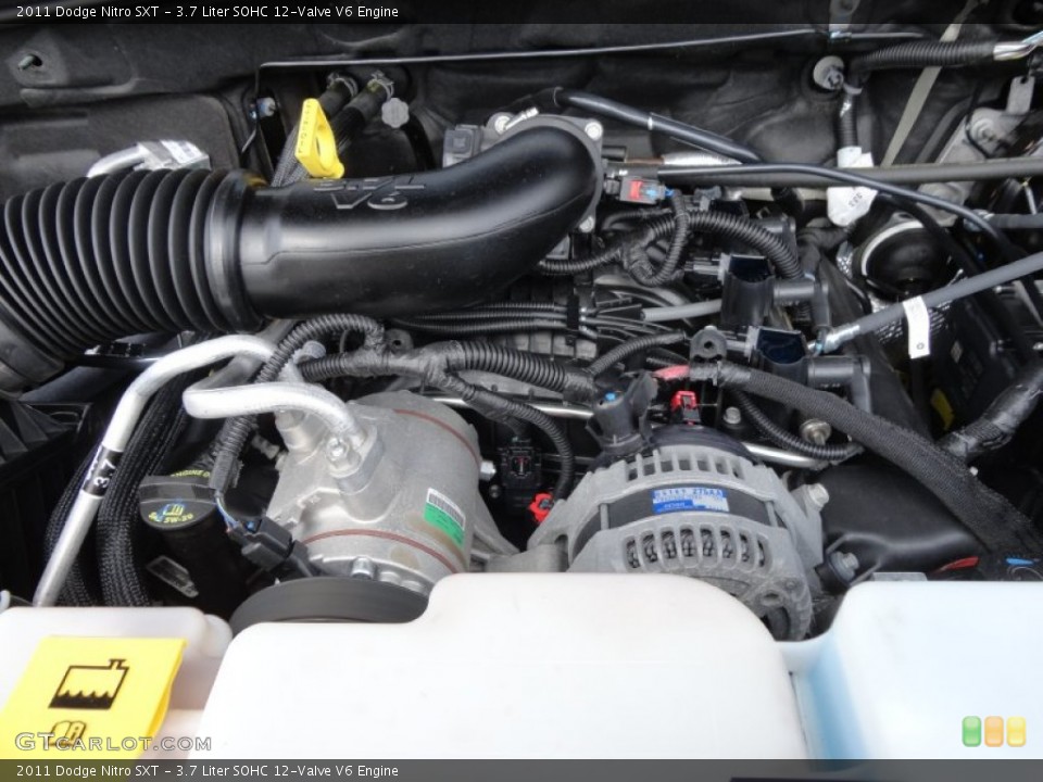 3.7 Liter SOHC 12-Valve V6 Engine for the 2011 Dodge Nitro #57750748