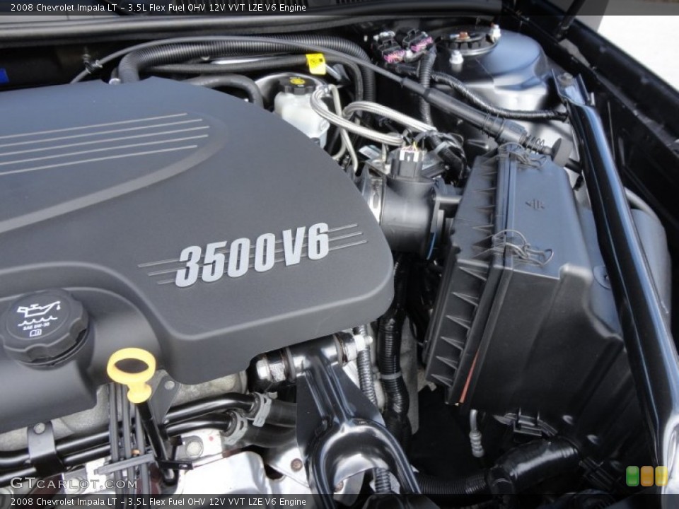 3.5L Flex Fuel OHV 12V VVT LZE V6 Engine for the 2008 Chevrolet Impala #57751499