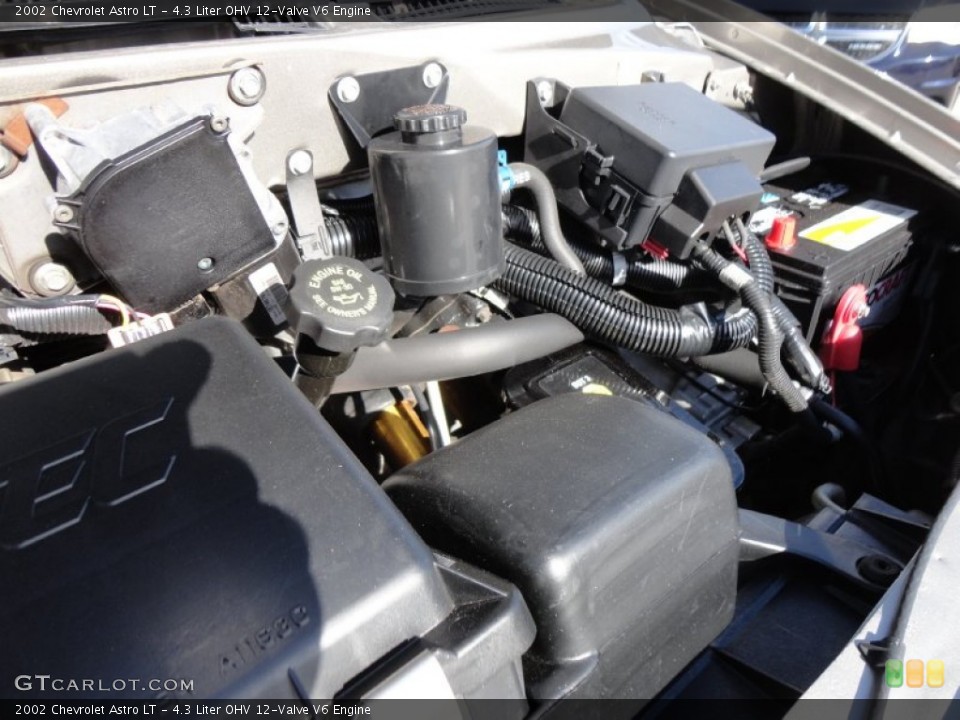 4.3 Liter OHV 12-Valve V6 Engine for the 2002 Chevrolet Astro #57753146