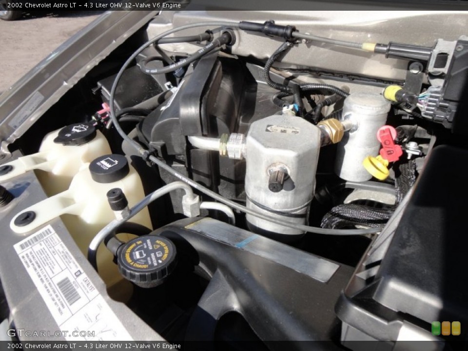 4.3 Liter OHV 12-Valve V6 Engine for the 2002 Chevrolet Astro #57753155