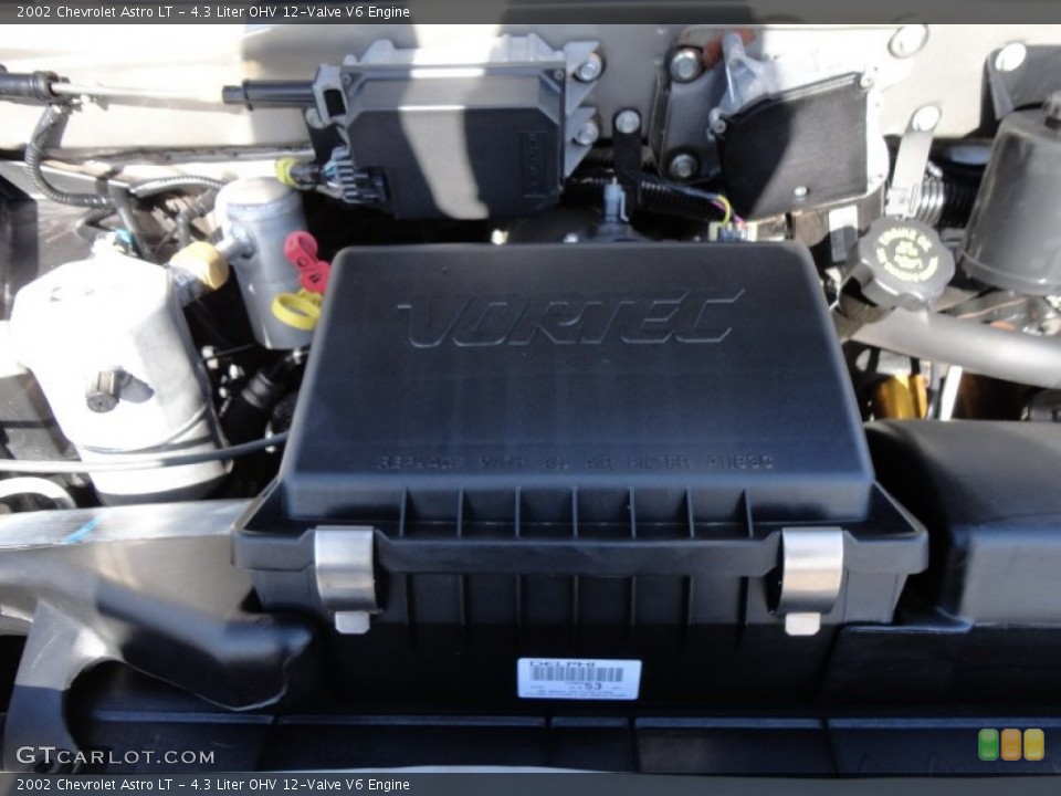 4.3 Liter OHV 12-Valve V6 Engine for the 2002 Chevrolet Astro #57753164