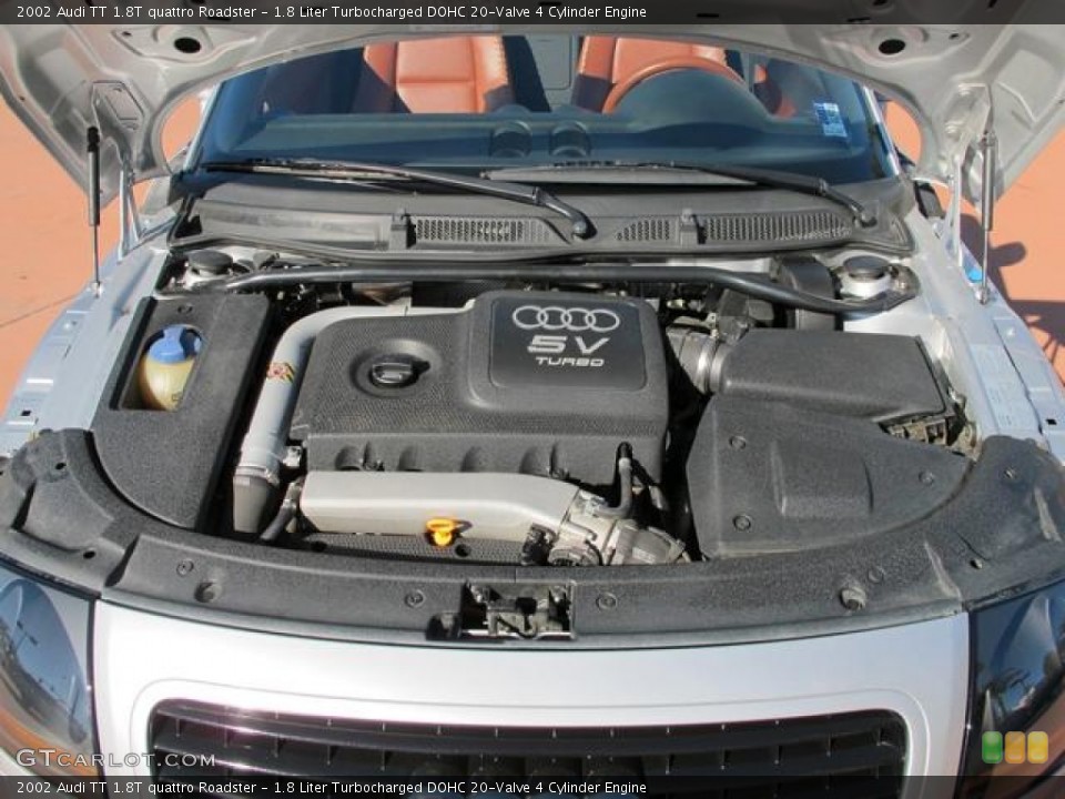 1.8 Liter Turbocharged DOHC 20-Valve 4 Cylinder Engine for the 2002 Audi TT #57763725