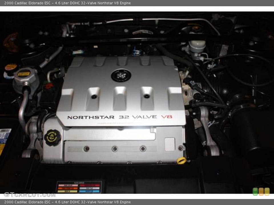 4.6 Liter DOHC 32-Valve Northstar V8 Engine for the 2000 Cadillac Eldorado #57765269