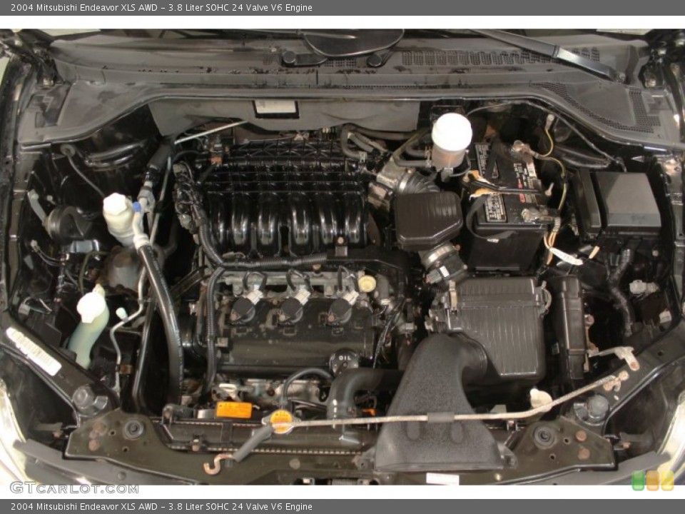 3.8 Liter SOHC 24 Valve V6 Engine for the 2004 Mitsubishi Endeavor #57766505