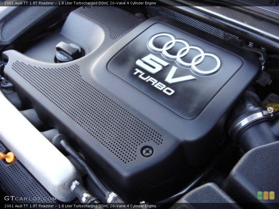 1.8 Liter Turbocharged DOHC 20-Valve 4 Cylinder Engine for the 2001 Audi TT #57778110
