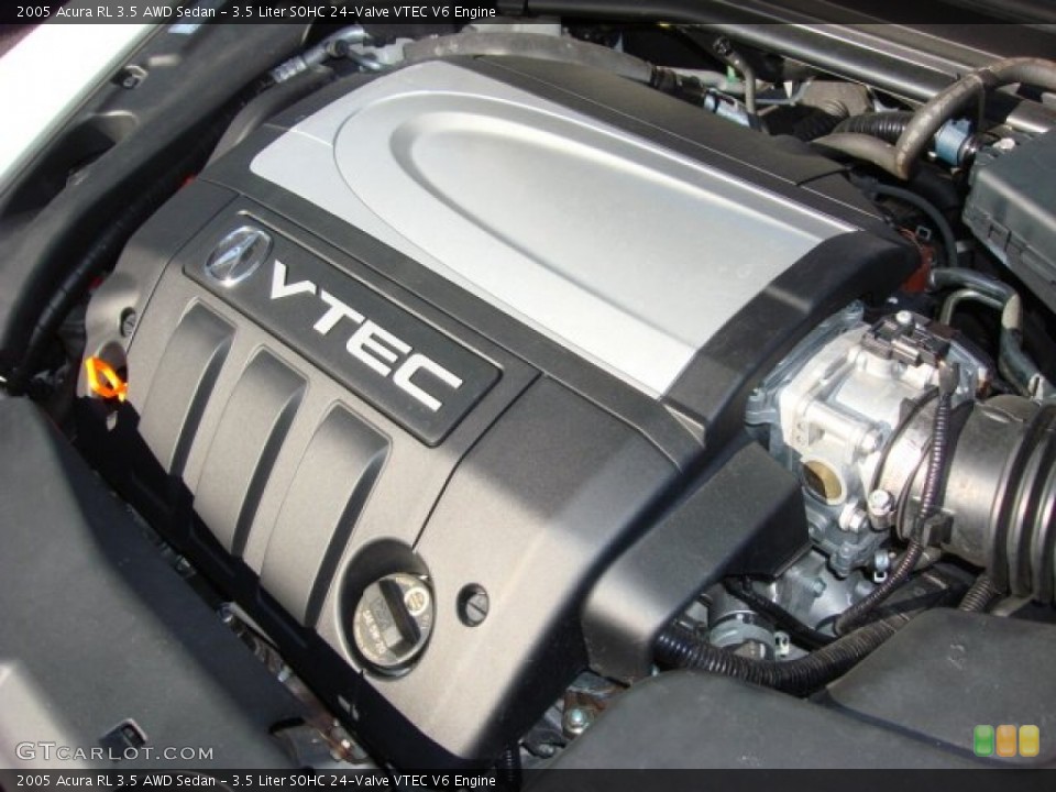 3.5 Liter SOHC 24-Valve VTEC V6 Engine for the 2005 Acura RL #57781059