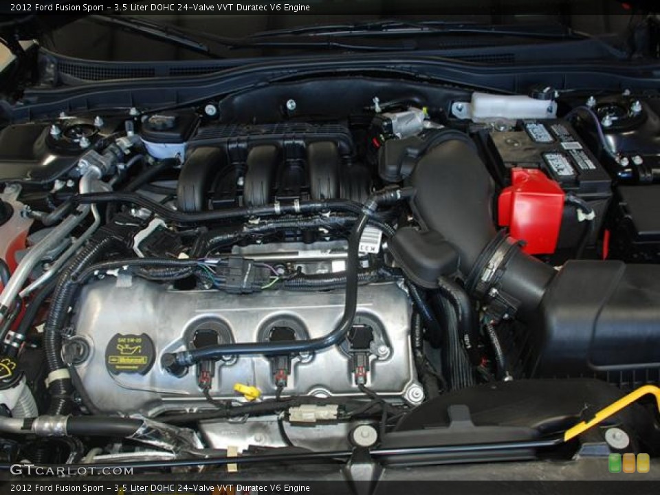 3.5 Liter DOHC 24-Valve VVT Duratec V6 Engine for the 2012 Ford Fusion #57790784