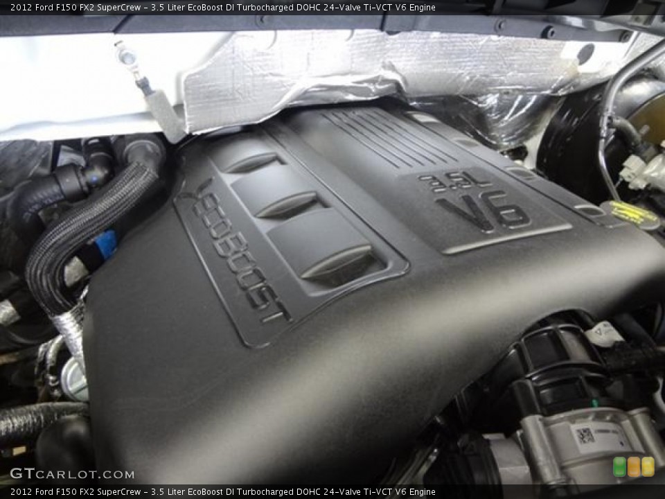 3.5 Liter EcoBoost DI Turbocharged DOHC 24-Valve Ti-VCT V6 Engine for the 2012 Ford F150 #57795257