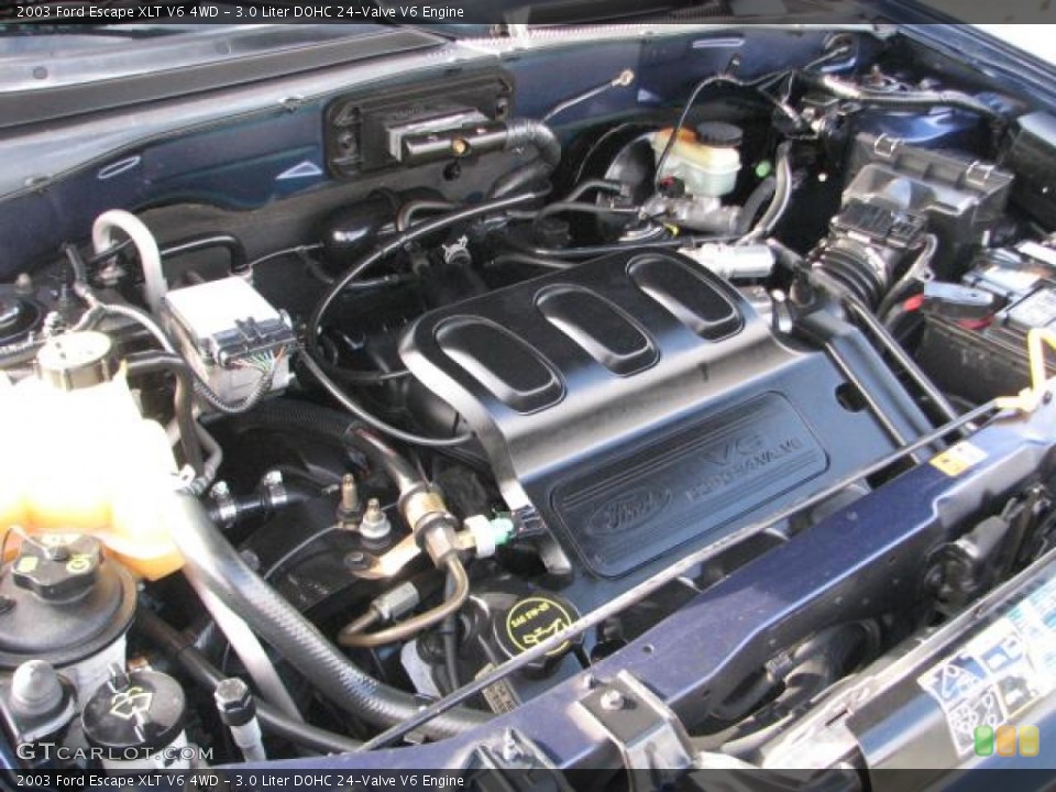 3.0 Liter DOHC 24-Valve V6 Engine for the 2003 Ford Escape #57795512