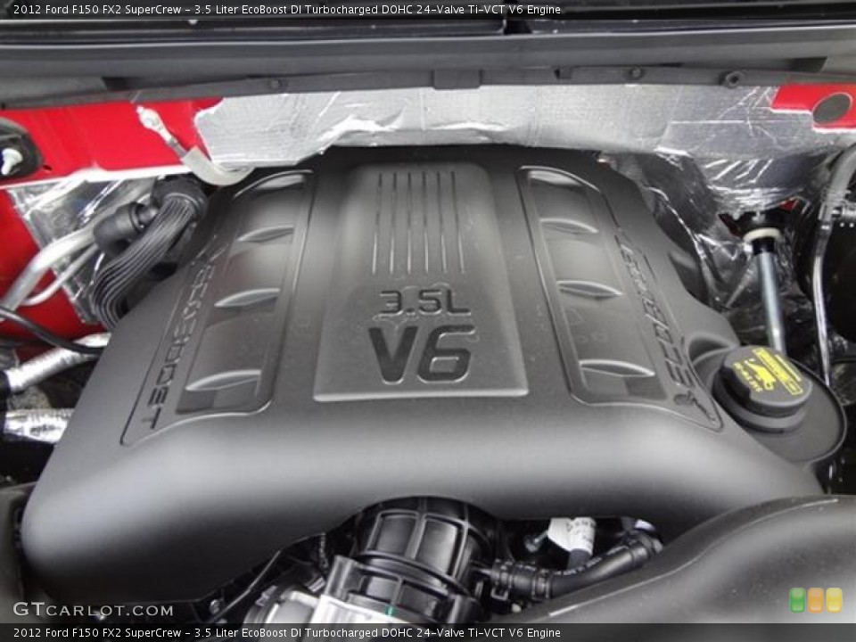 3.5 Liter EcoBoost DI Turbocharged DOHC 24-Valve Ti-VCT V6 Engine for the 2012 Ford F150 #57796139