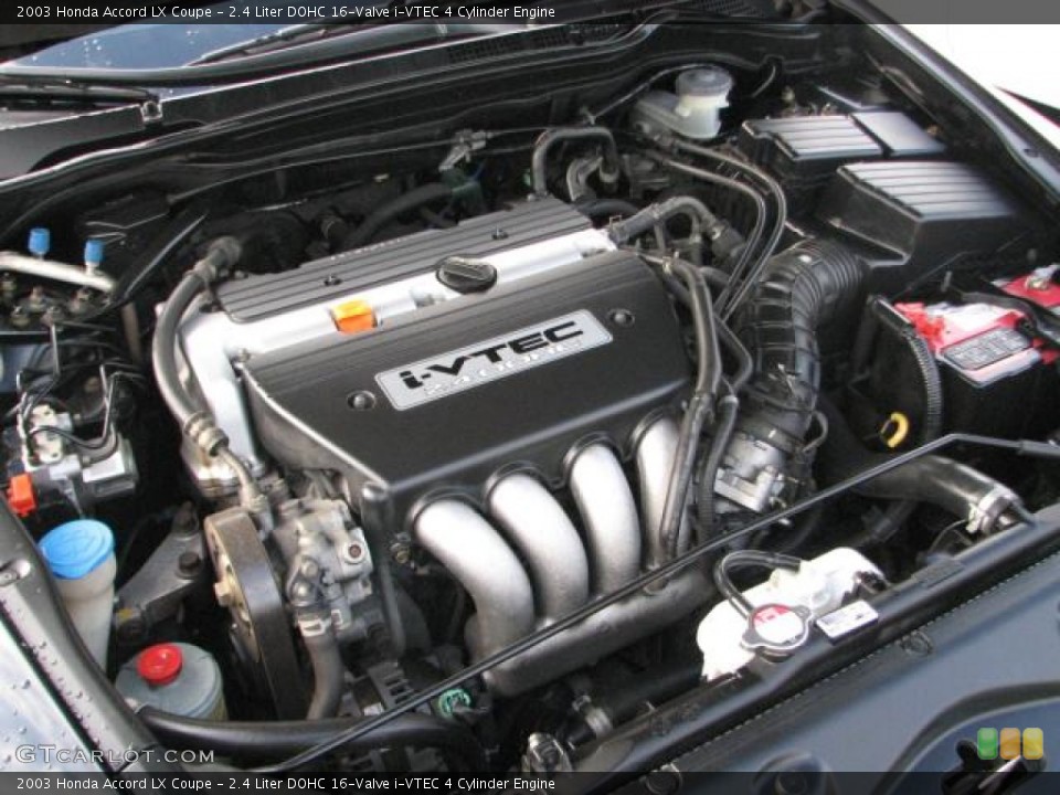 2.4 Liter DOHC 16-Valve i-VTEC 4 Cylinder Engine for the 2003 Honda Accord #57796298