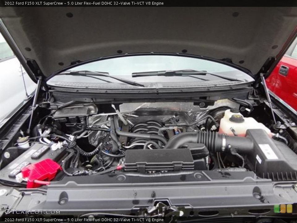 5.0 Liter Flex-Fuel DOHC 32-Valve Ti-VCT V8 Engine for the 2012 Ford F150 #57796325