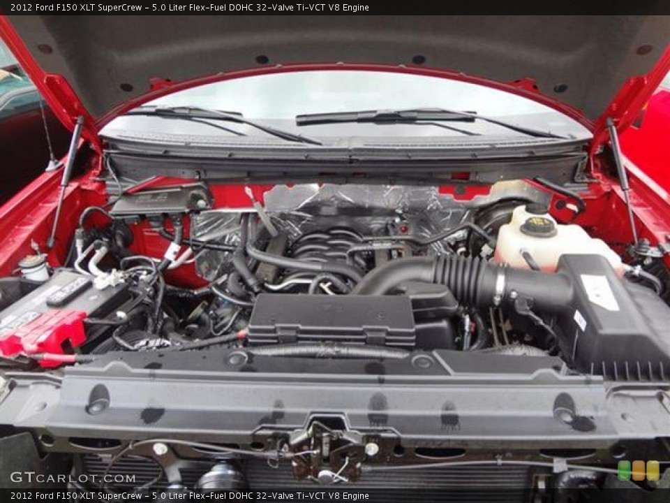 5.0 Liter Flex-Fuel DOHC 32-Valve Ti-VCT V8 Engine for the 2012 Ford F150 #57797780