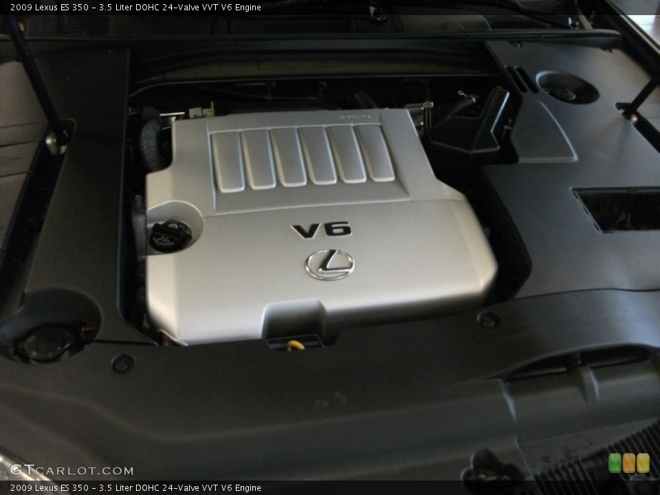 3.5 Liter DOHC 24-Valve VVT V6 Engine for the 2009 Lexus ES #57802535