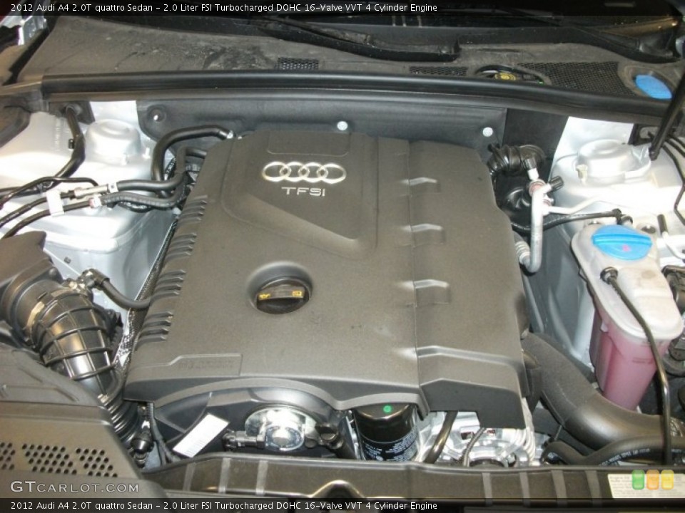 2.0 Liter FSI Turbocharged DOHC 16-Valve VVT 4 Cylinder Engine for the 2012 Audi A4 #57804637