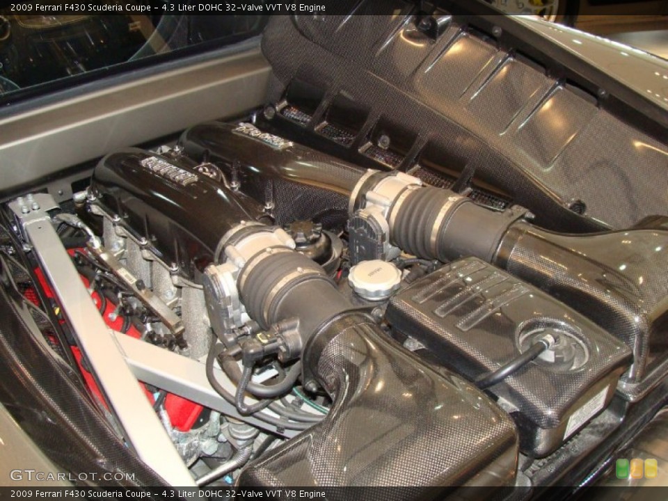 4.3 Liter DOHC 32-Valve VVT V8 Engine for the 2009 Ferrari F430 #57806117