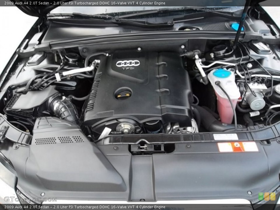 2.0 Liter FSI Turbocharged DOHC 16-Valve VVT 4 Cylinder Engine for the 2009 Audi A4 #57810437