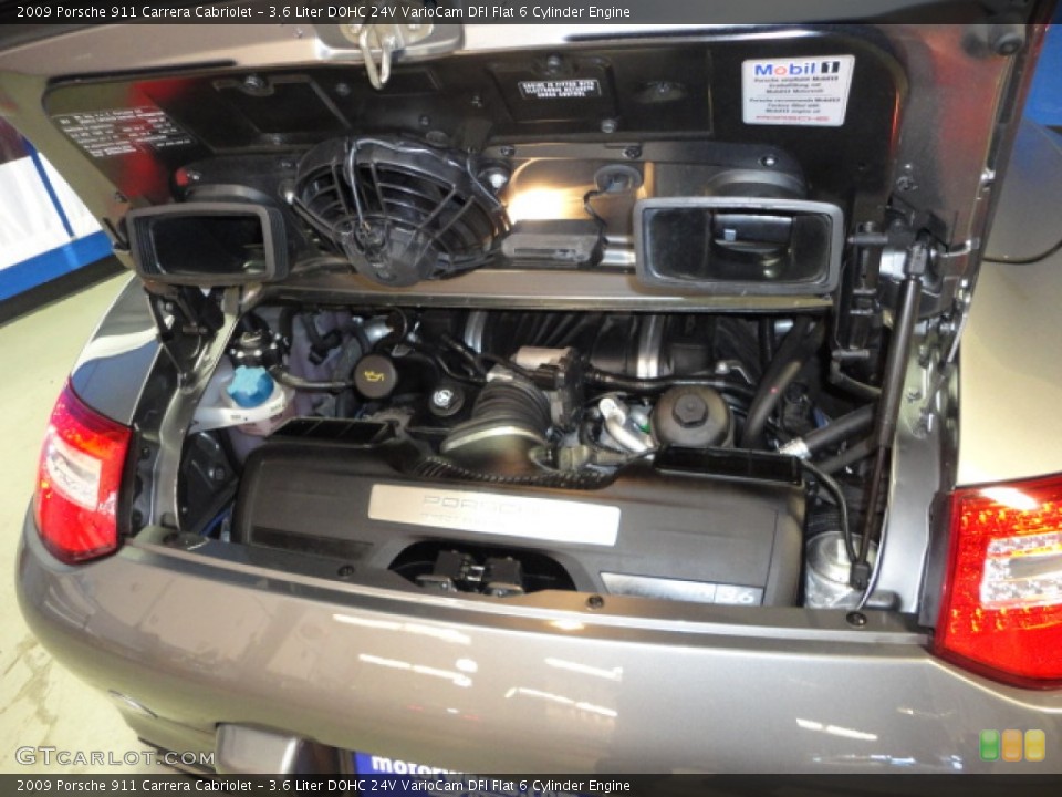 3.6 Liter DOHC 24V VarioCam DFI Flat 6 Cylinder Engine for the 2009 Porsche 911 #57821425