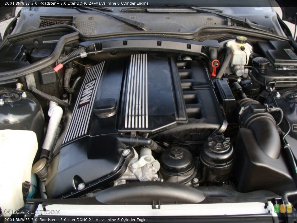 3.0 Liter DOHC 24-Valve Inline 6 Cylinder Engine for the 2001 BMW Z3 #57831587
