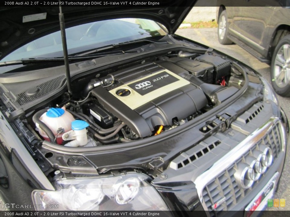 2.0 Liter FSI Turbocharged DOHC 16-Valve VVT 4 Cylinder Engine for the 2008 Audi A3 #57847433