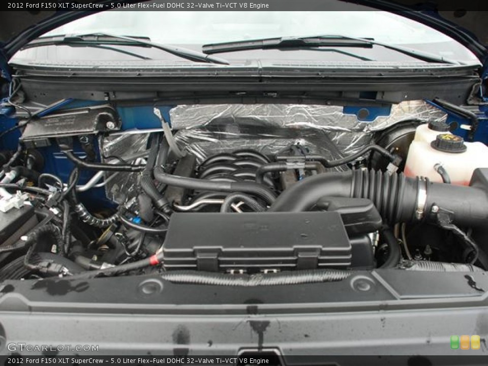 5.0 Liter Flex-Fuel DOHC 32-Valve Ti-VCT V8 Engine for the 2012 Ford F150 #57853997