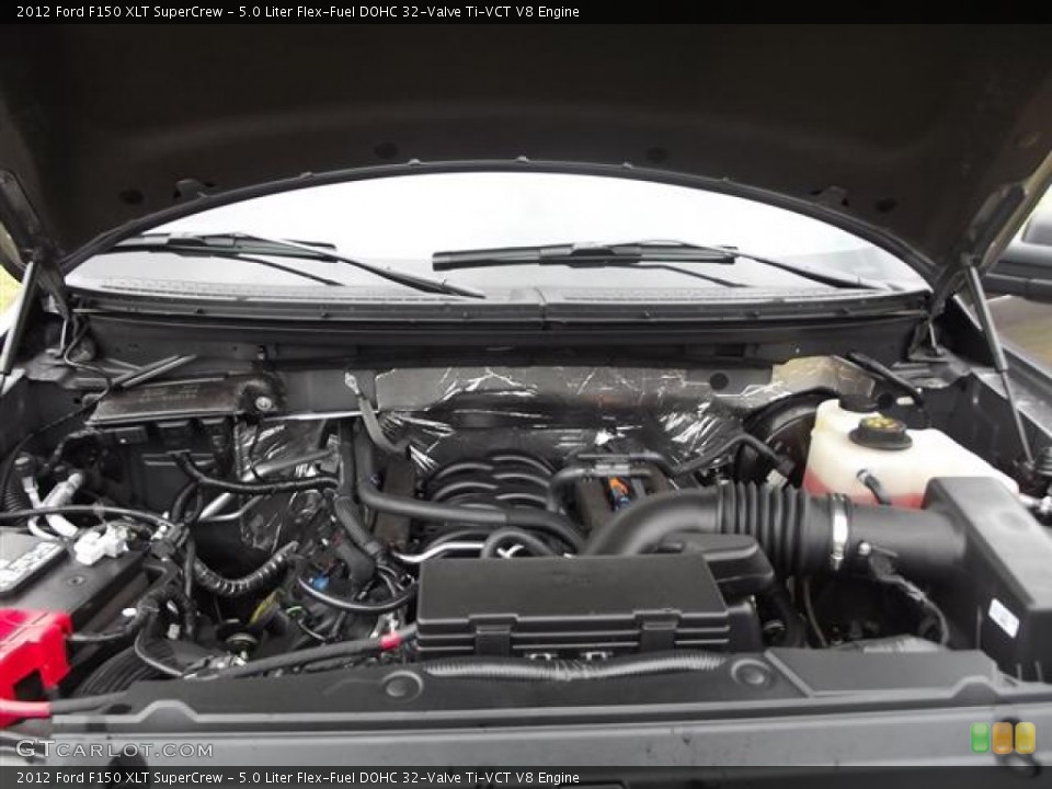 5.0 Liter Flex-Fuel DOHC 32-Valve Ti-VCT V8 Engine for the 2012 Ford F150 #57854156