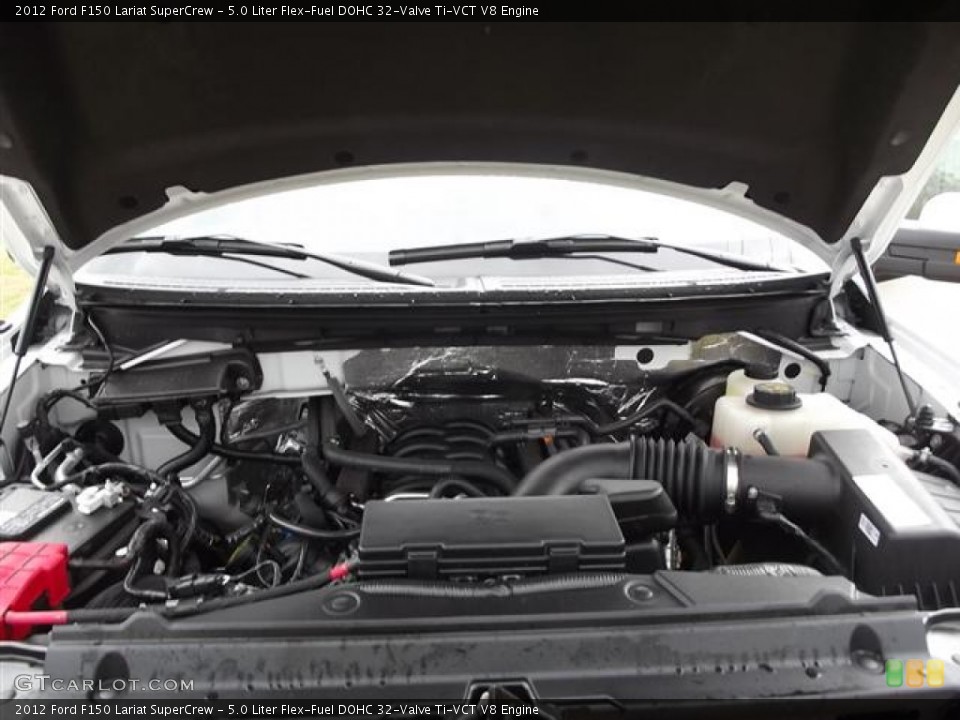 5.0 Liter Flex-Fuel DOHC 32-Valve Ti-VCT V8 Engine for the 2012 Ford F150 #57855155