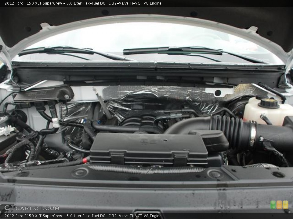 5.0 Liter Flex-Fuel DOHC 32-Valve Ti-VCT V8 Engine for the 2012 Ford F150 #57855822