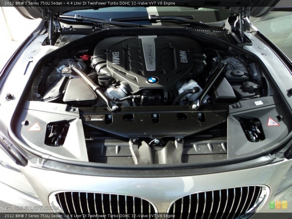 4.4 Liter DI TwinPower Turbo DOHC 32-Valve VVT V8 Engine for the 2012 BMW 7 Series #57857474