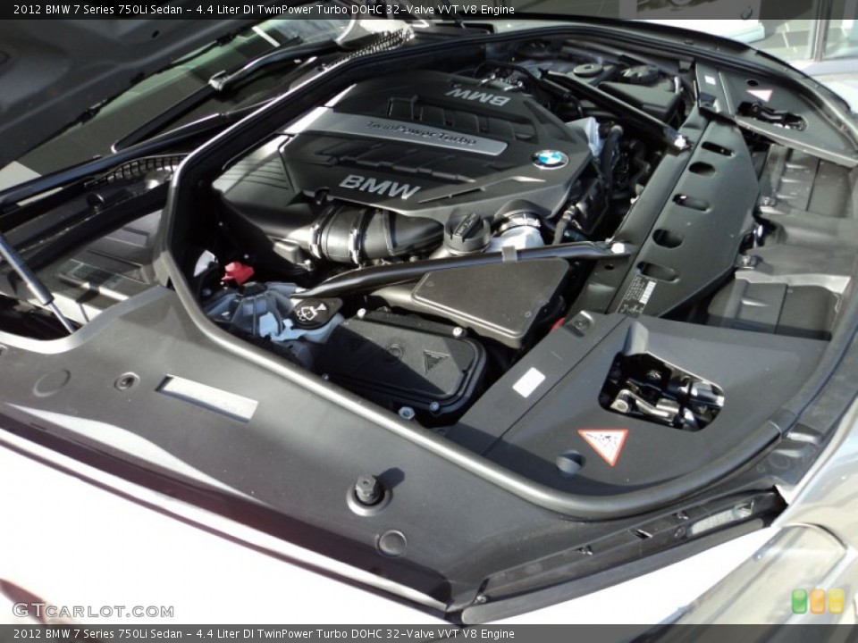 4.4 Liter DI TwinPower Turbo DOHC 32-Valve VVT V8 Engine for the 2012 BMW 7 Series #57857486
