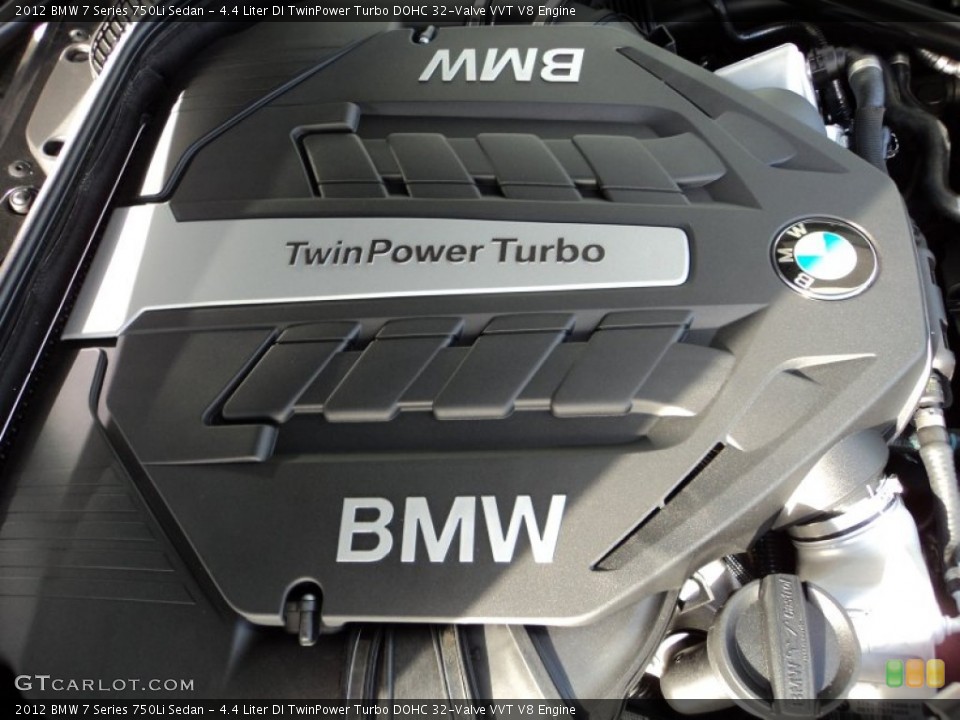 4.4 Liter DI TwinPower Turbo DOHC 32-Valve VVT V8 Engine for the 2012 BMW 7 Series #57857492