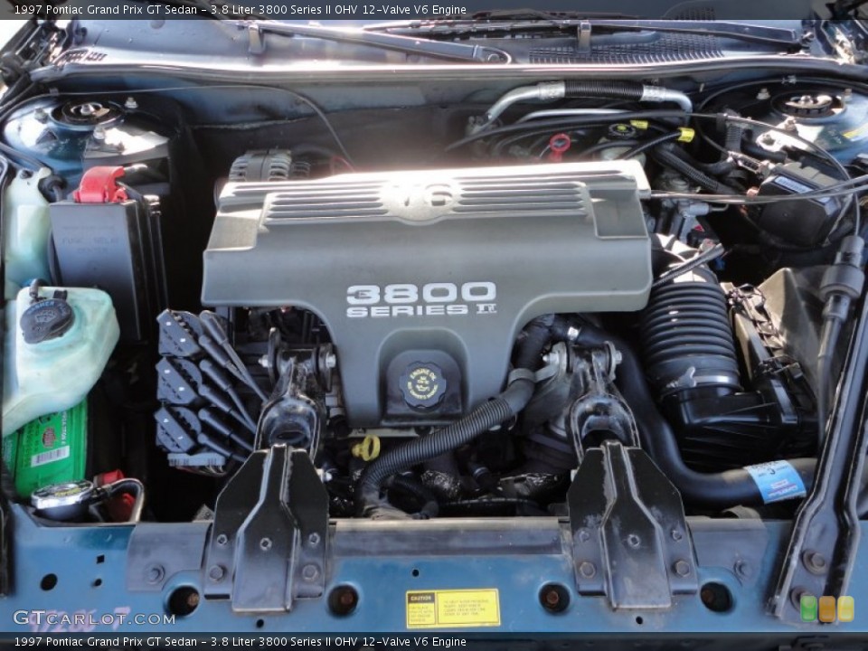 3.8 Liter 3800 Series II OHV 12-Valve V6 Engine for the 1997 Pontiac Grand Prix #57863084