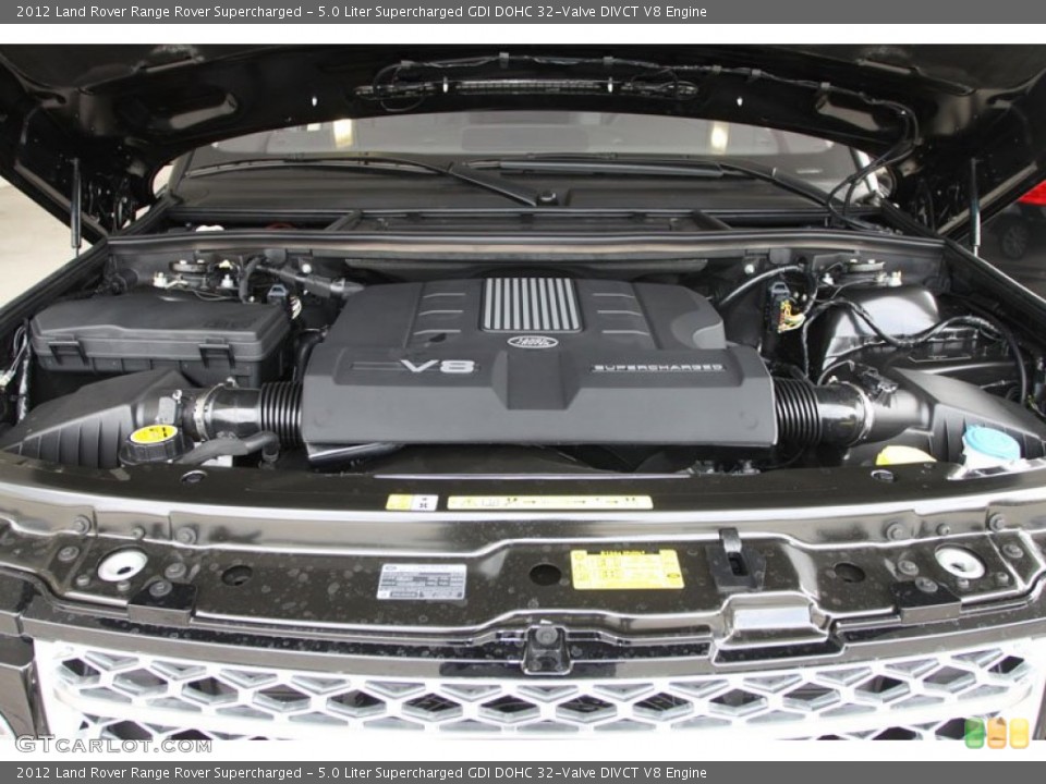 5.0 Liter Supercharged GDI DOHC 32-Valve DIVCT V8 Engine for the 2012 Land Rover Range Rover #57869372