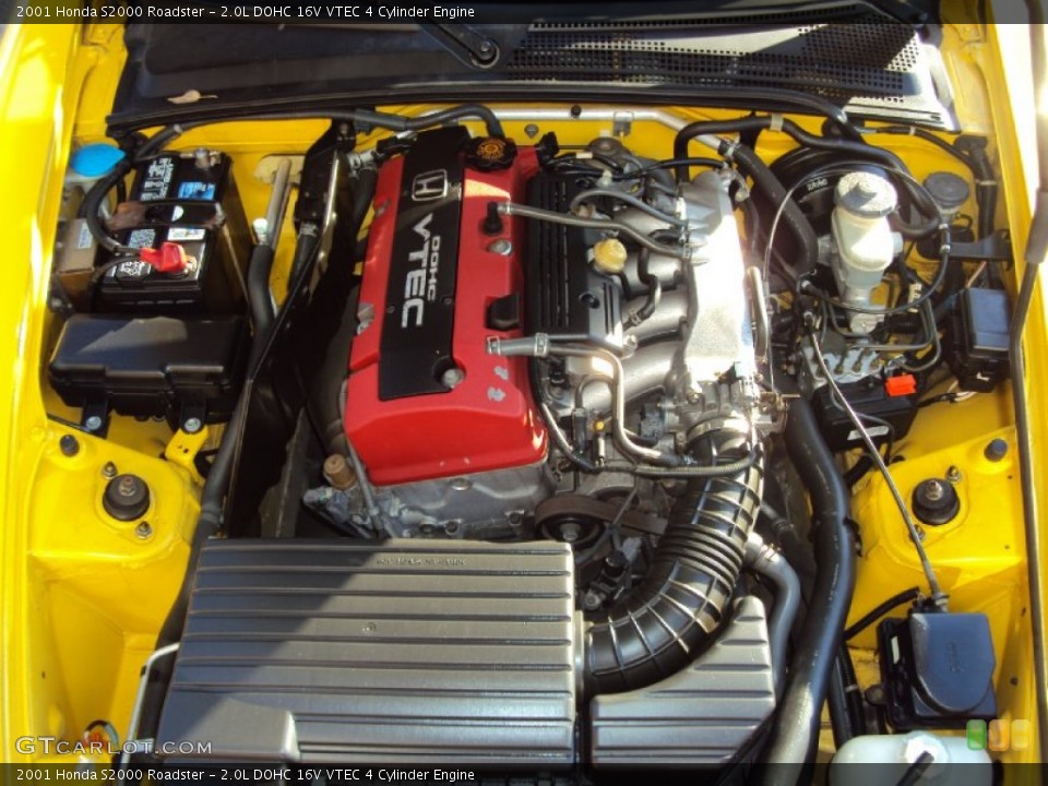 2.0L DOHC 16V VTEC 4 Cylinder Engine for the 2001 Honda S2000 #57879811