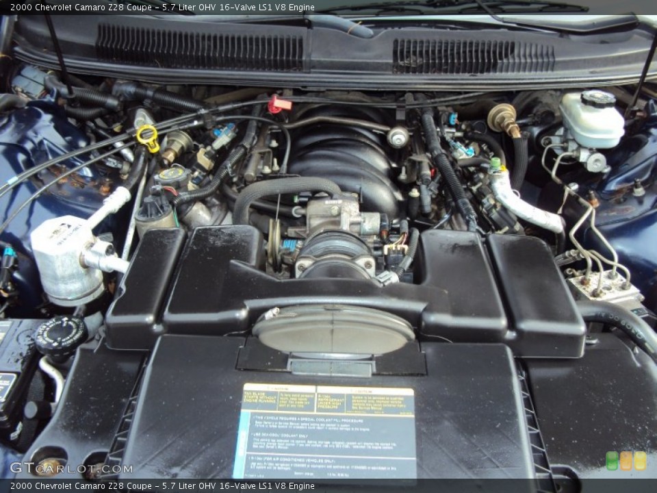 5.7 Liter OHV 16-Valve LS1 V8 Engine for the 2000 Chevrolet Camaro #57882124
