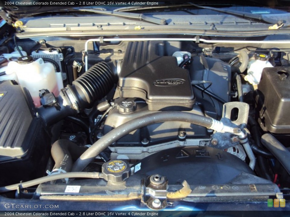 2.8 Liter DOHC 16V Vortec 4 Cylinder Engine for the 2004 Chevrolet Colorado #57885736
