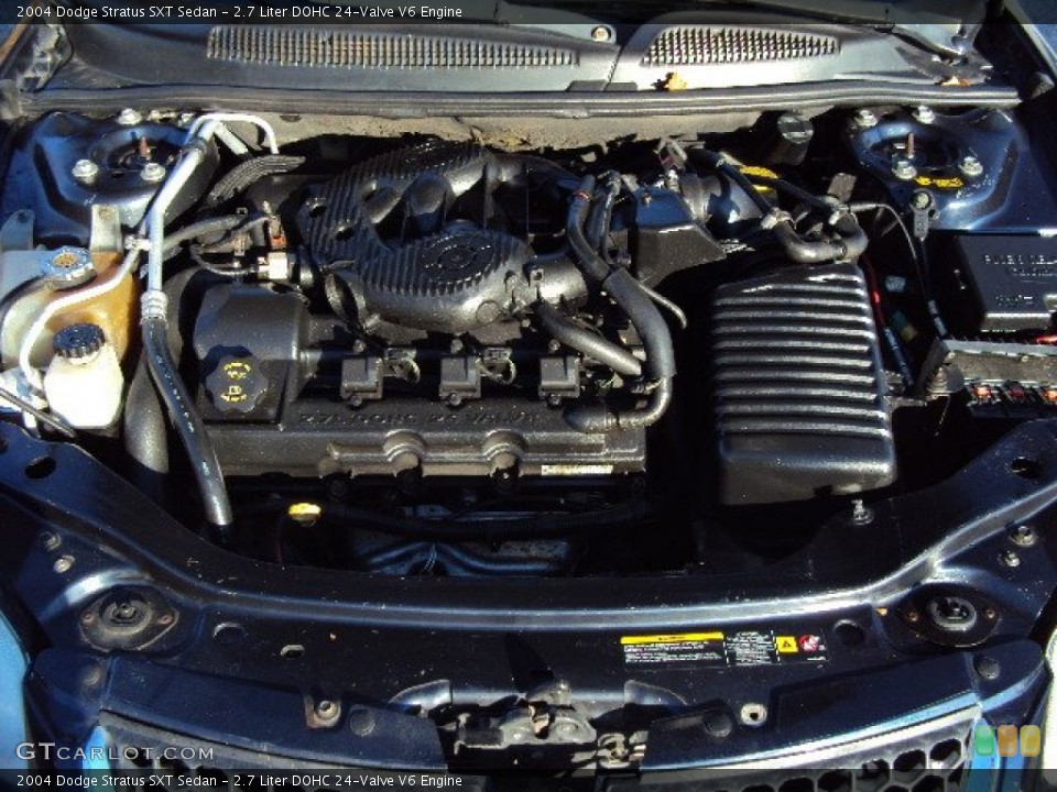 2.7 Liter DOHC 24-Valve V6 Engine for the 2004 Dodge Stratus #57887521