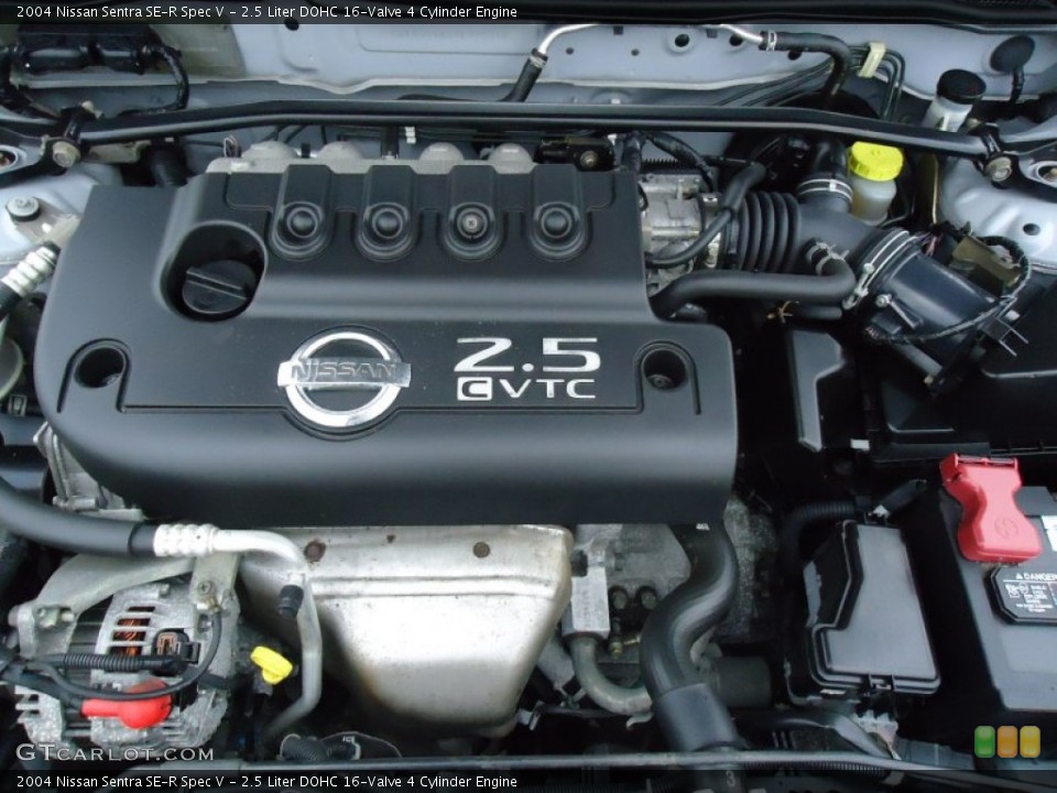2.5 Liter DOHC 16-Valve 4 Cylinder Engine for the 2004 Nissan Sentra #57889060