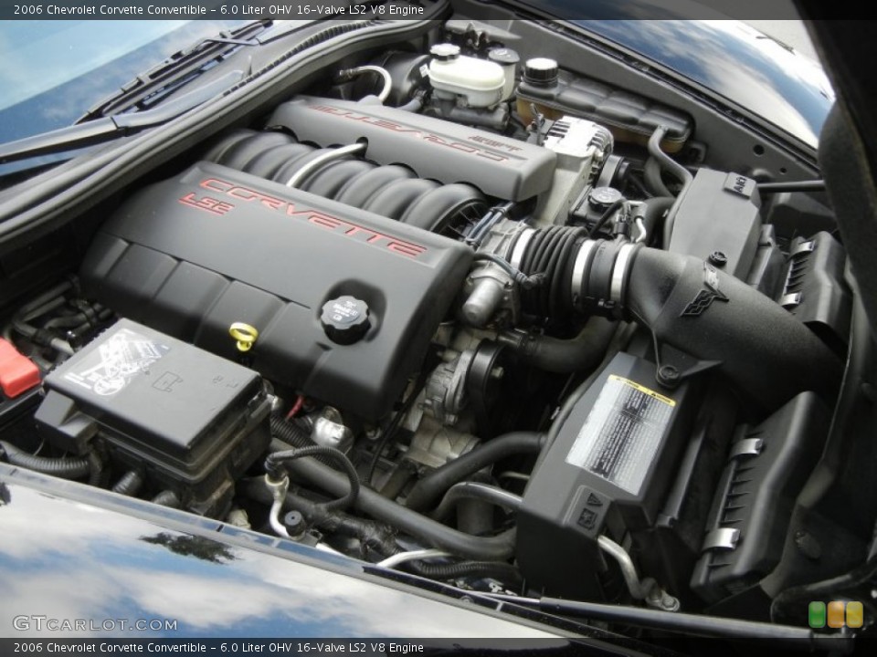 6.0 Liter OHV 16-Valve LS2 V8 Engine for the 2006 Chevrolet Corvette #57889318