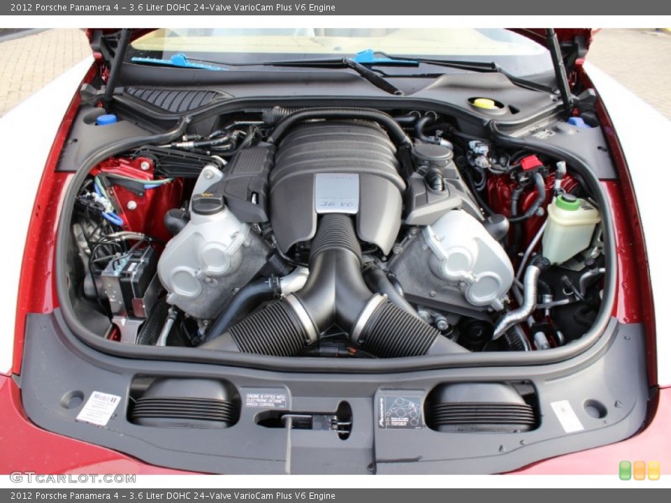 3.6 Liter DOHC 24-Valve VarioCam Plus V6 Engine for the 2012 Porsche Panamera #57890953