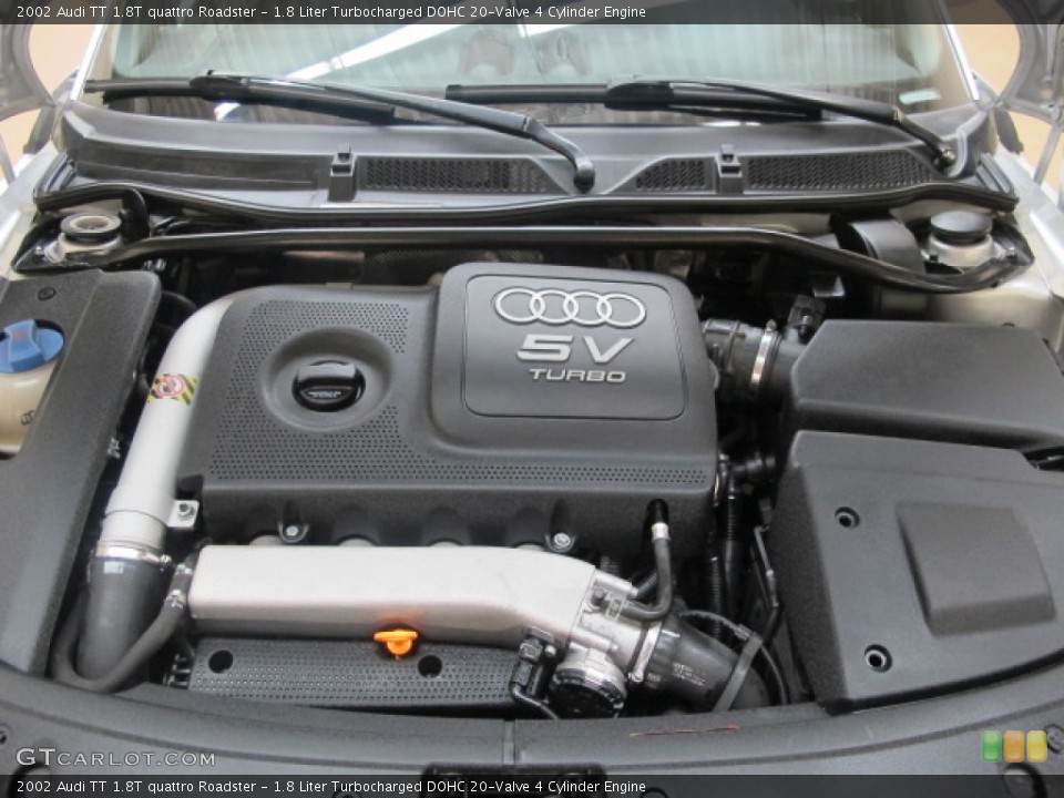 1.8 Liter Turbocharged DOHC 20-Valve 4 Cylinder Engine for the 2002 Audi TT #57891409