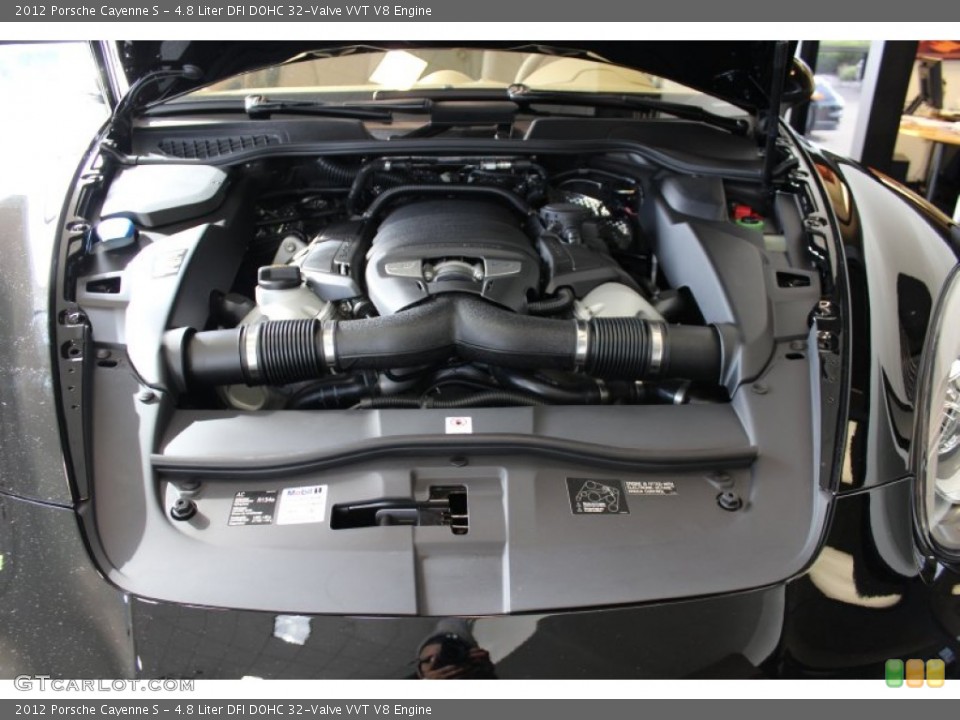 4.8 Liter DFI DOHC 32-Valve VVT V8 Engine for the 2012 Porsche Cayenne #57891556
