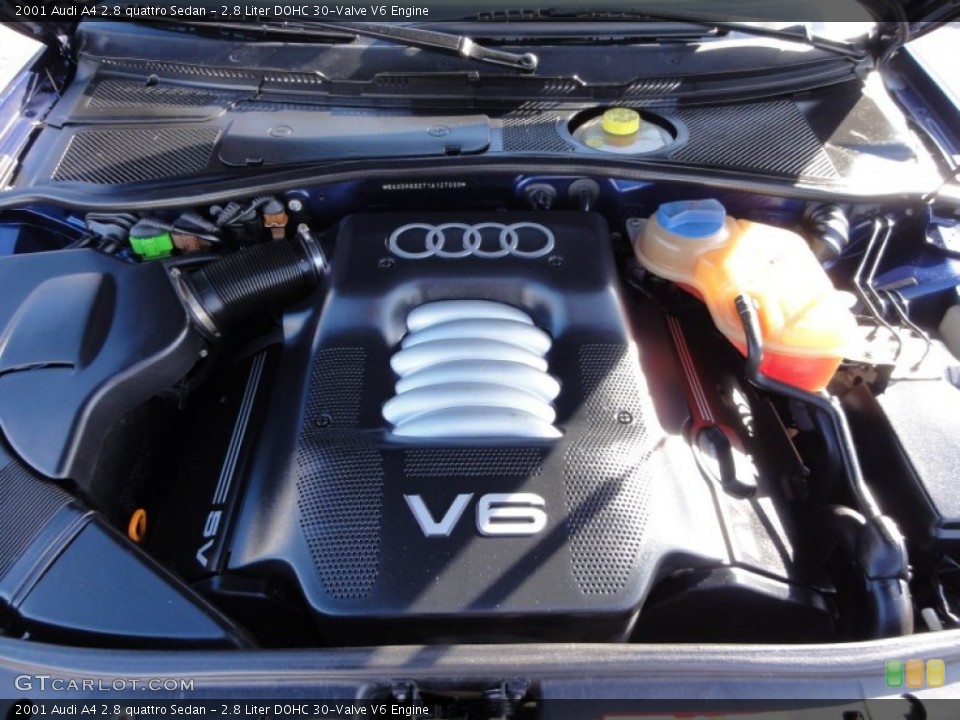 2.8 Liter DOHC 30-Valve V6 Engine for the 2001 Audi A4 #57897176