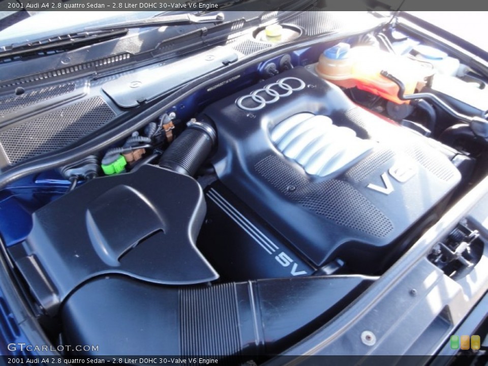 2.8 Liter DOHC 30-Valve V6 Engine for the 2001 Audi A4 #57897194