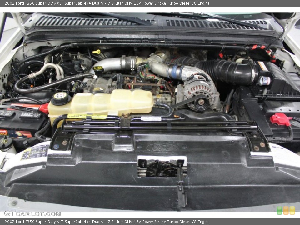 7.3 Liter OHV 16V Power Stroke Turbo Diesel V8 Engine for the 2002 Ford F350 Super Duty #57897650